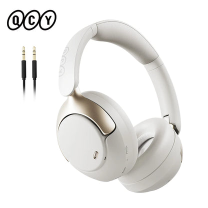 QCY H3 Pro – Headset Inalámbrico Hi-Res con Cancelación Activa de Ruido 50dB y Audio LDAC