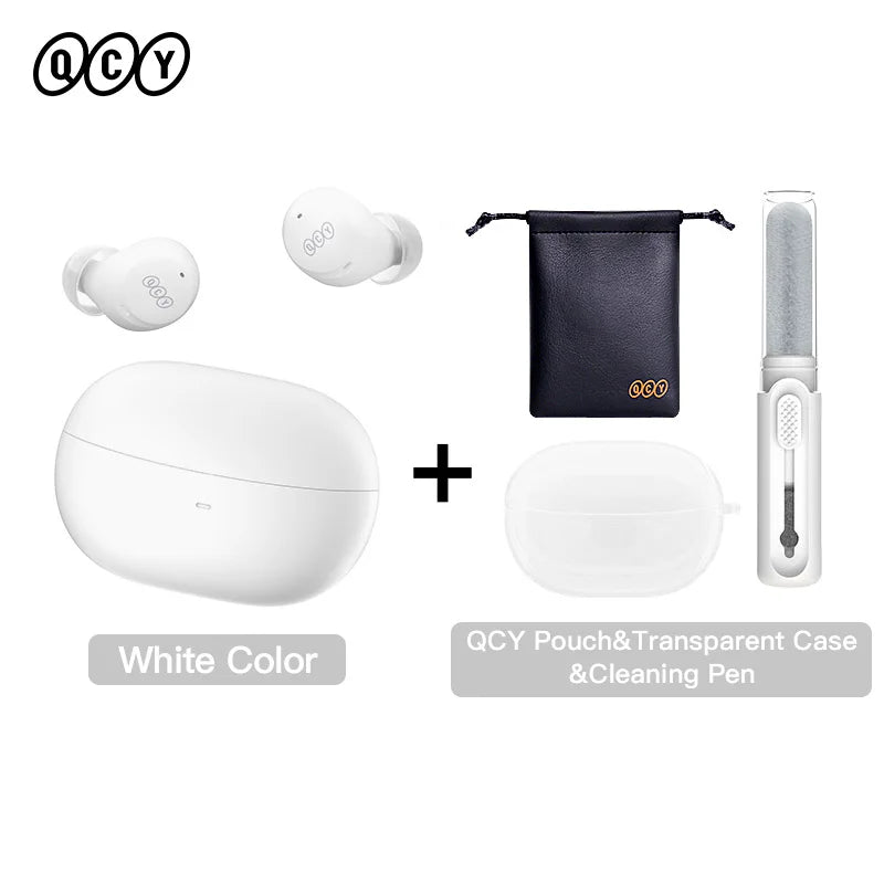 QCY HT07 – Earbuds Inalámbricos Bluetooth 5.2 con ANC 40dB y Micrófonos AI