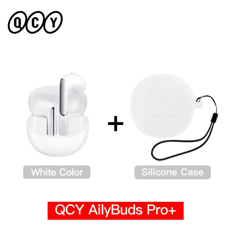 QCY HT10 AilyBuds Pro+ – Auriculares Inalámbricos ANC con Audio Hi-Res LDAC y Bluetooth 5.3