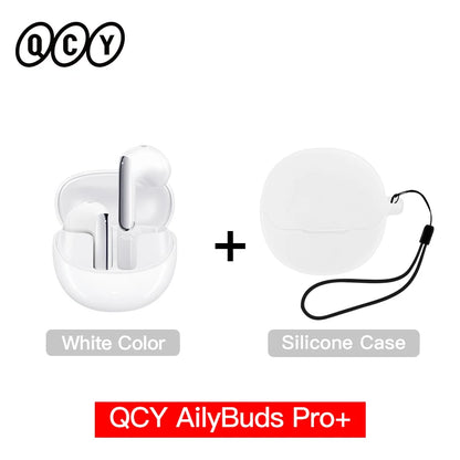QCY HT10 AilyBuds Pro+ – Auriculares Inalámbricos ANC con Audio Hi-Res LDAC y Bluetooth 5.3