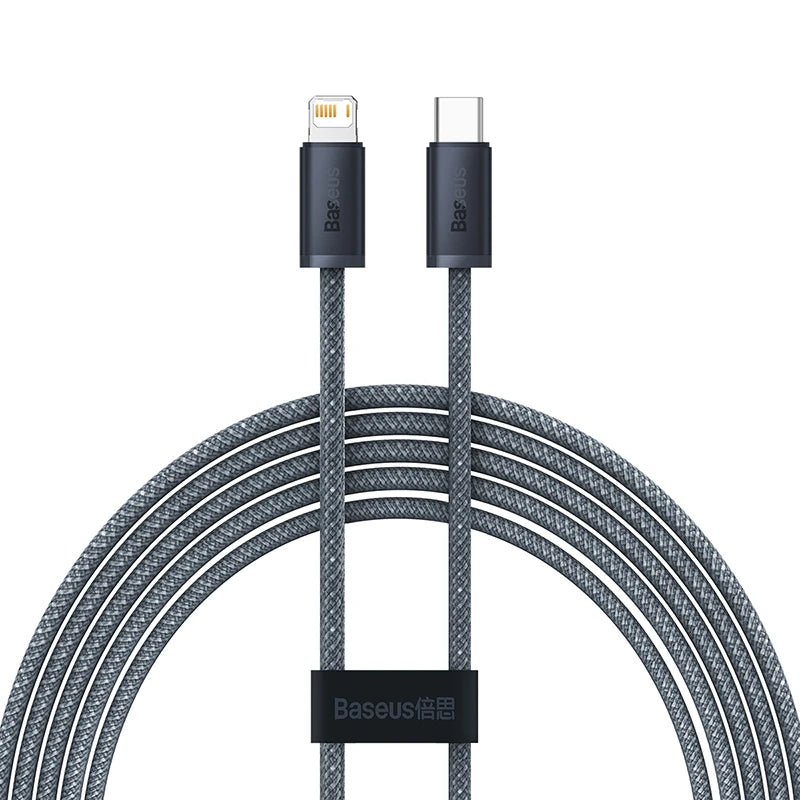 Baseus USB C Cable For IPhone 14 13 12 11 pro Max Xs Plus 20W Fast Charging Cable Type C Date Wire For ipad Macbook