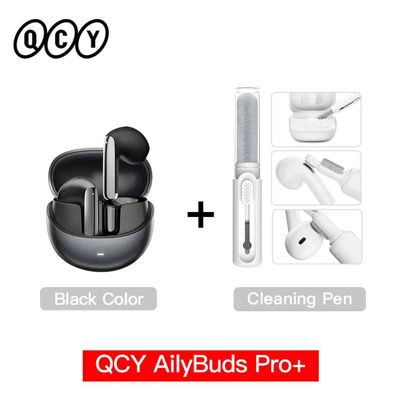 QCY HT10 AilyBuds Pro+ – Auriculares Inalámbricos ANC con Audio Hi-Res LDAC y Bluetooth 5.3