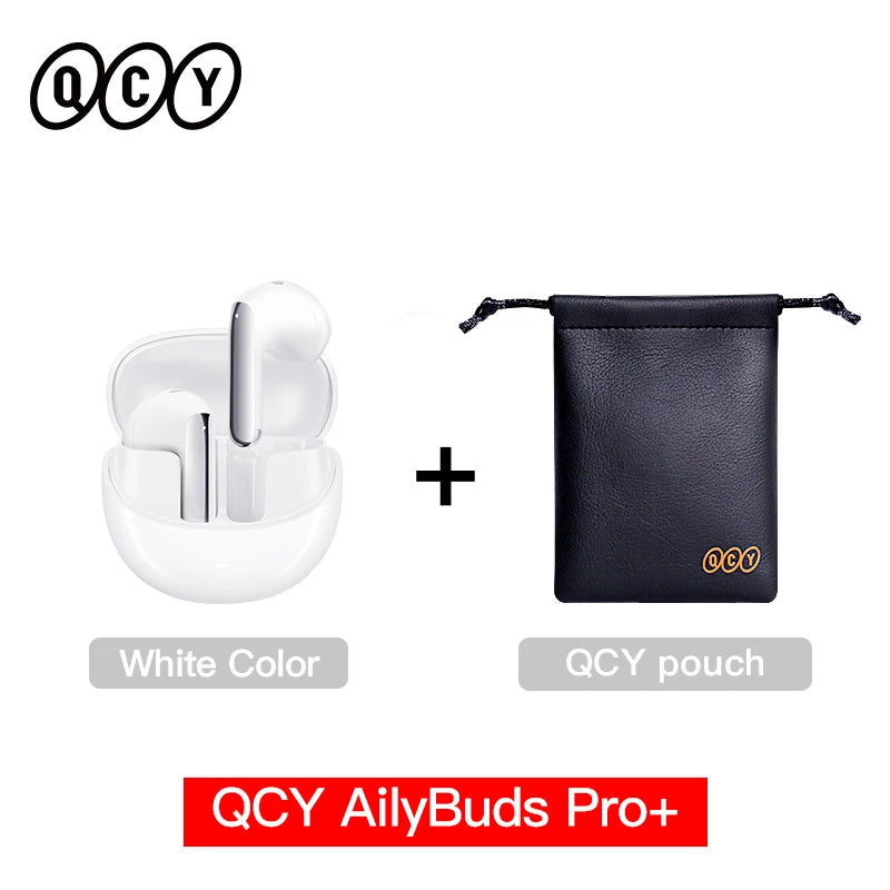 QCY HT10 AilyBuds Pro+ – Auriculares Inalámbricos ANC con Audio Hi-Res LDAC y Bluetooth 5.3