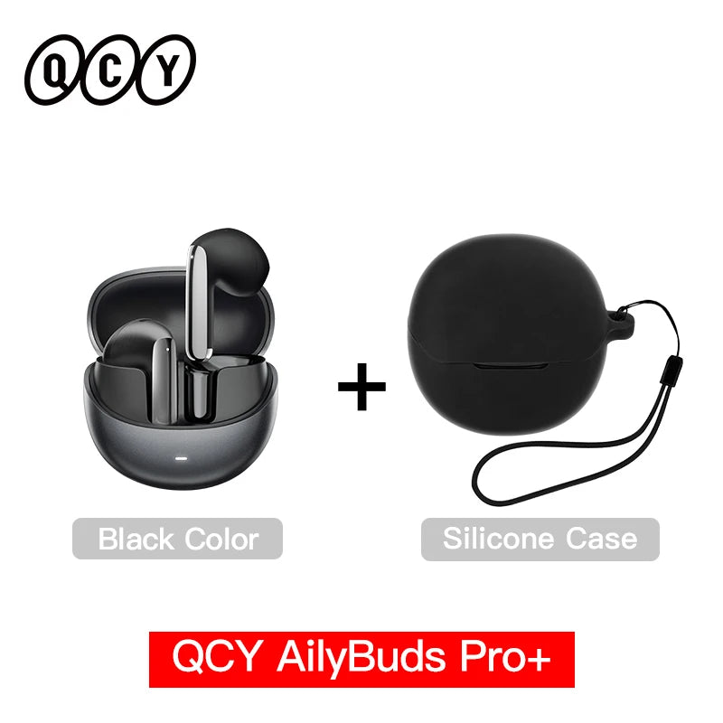 QCY HT10 AilyBuds Pro+ – Auriculares Inalámbricos ANC con Audio Hi-Res LDAC y Bluetooth 5.3
