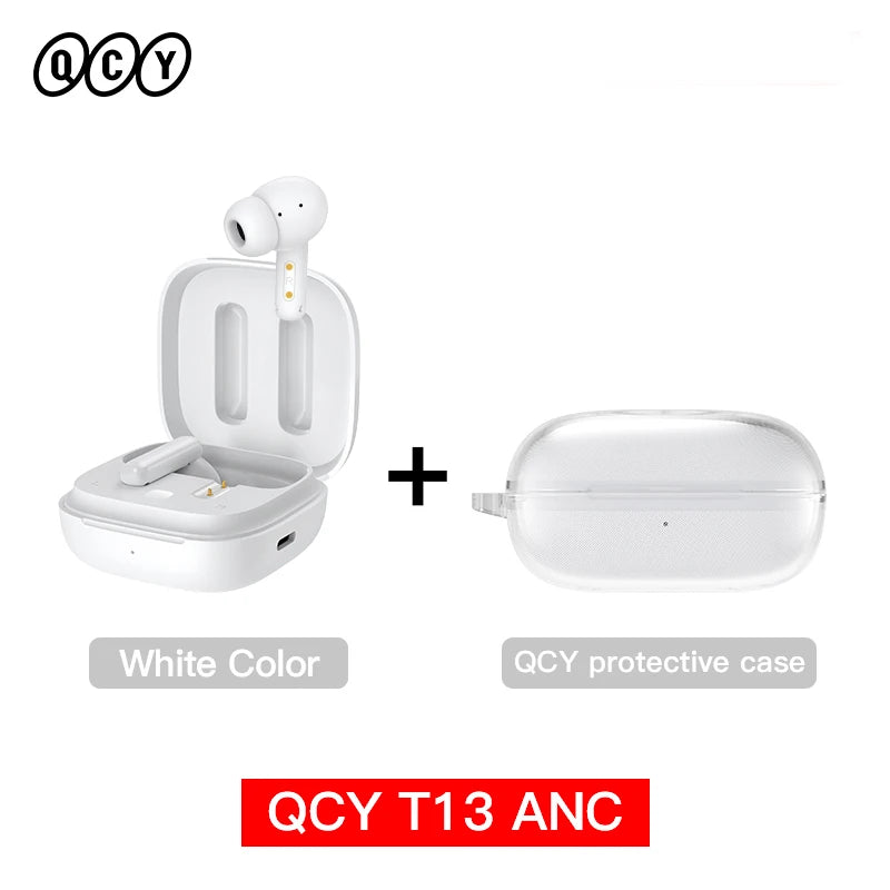 QCY T13 ANC – Earbuds In-Ear con ANC, Llamadas Claras y Sonido Envolvente
