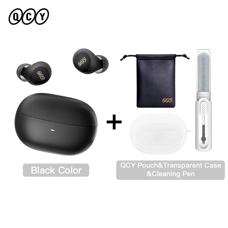 QCY HT07 – Earbuds Inalámbricos Bluetooth 5.2 con ANC 40dB y Micrófonos AI