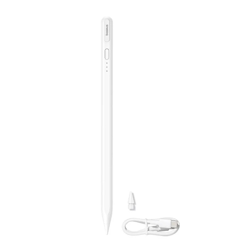 Baseus 3rd Gen Stylus Pen for iPad Wired Charging Stylus Active Tilt Sensitivity Version With Type-C Cable and Active Tip