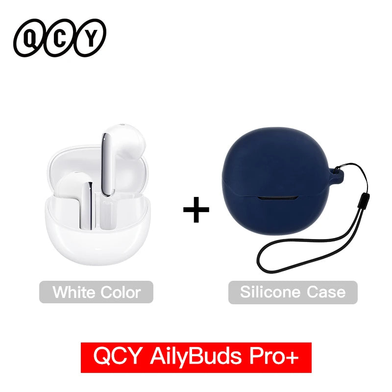 QCY HT10 AilyBuds Pro+ – Auriculares Inalámbricos ANC con Audio Hi-Res LDAC y Bluetooth 5.3