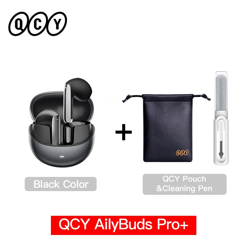 QCY HT10 AilyBuds Pro+ – Auriculares Inalámbricos ANC con Audio Hi-Res LDAC y Bluetooth 5.3