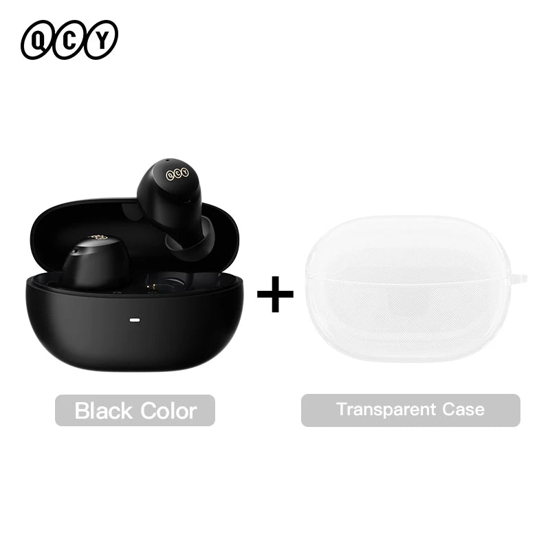 QCY HT07 – Earbuds Inalámbricos Bluetooth 5.2 con ANC 40dB y Micrófonos AI