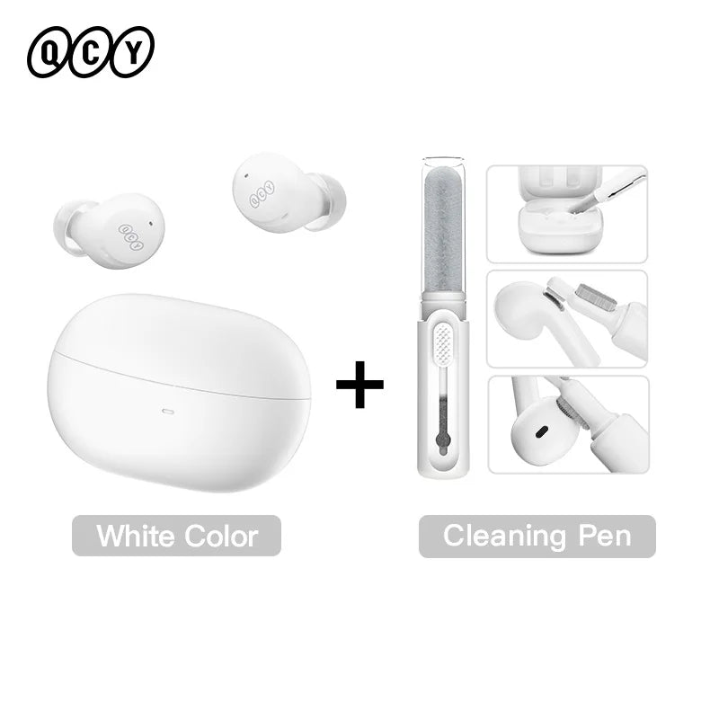 QCY HT07 – Earbuds Inalámbricos Bluetooth 5.2 con ANC 40dB y Micrófonos AI
