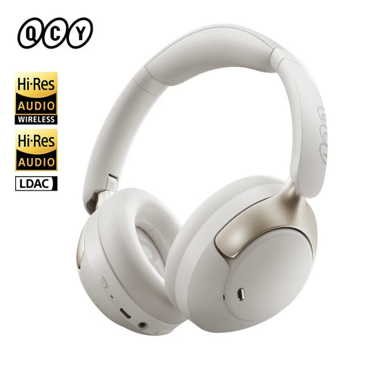 QCY H3 Pro – Headset Inalámbrico Hi-Res con Cancelación Activa de Ruido 50dB y Audio LDAC