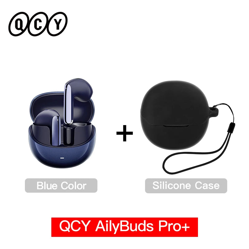 QCY HT10 AilyBuds Pro+ – Auriculares Inalámbricos ANC con Audio Hi-Res LDAC y Bluetooth 5.3