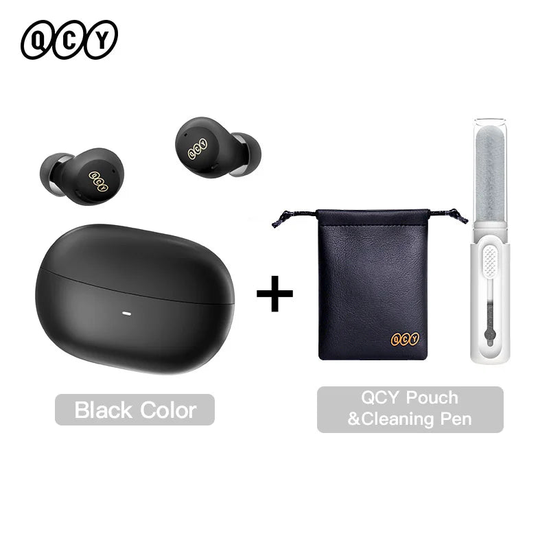QCY HT07 – Earbuds Inalámbricos Bluetooth 5.2 con ANC 40dB y Micrófonos AI