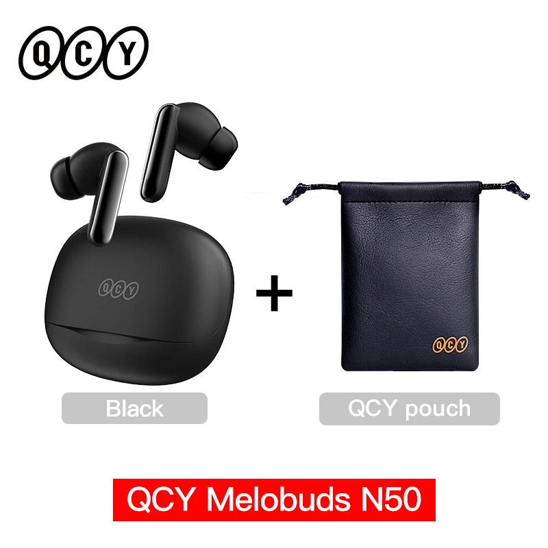 QCY Melobuds N50 – Earbuds Bluetooth 5.4 con Cancelación de Ruido y Llamadas AI