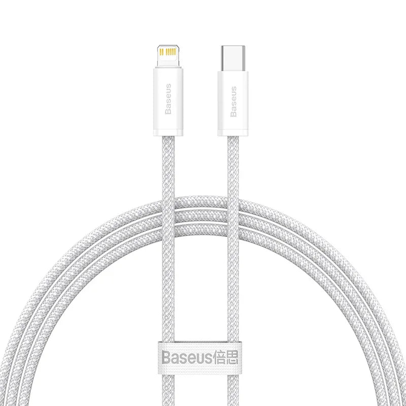 Baseus USB C Cable For IPhone 14 13 12 11 pro Max Xs Plus 20W Fast Charging Cable Type C Date Wire For ipad Macbook
