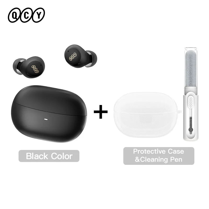 QCY HT07 – Earbuds Inalámbricos Bluetooth 5.2 con ANC 40dB y Micrófonos AI